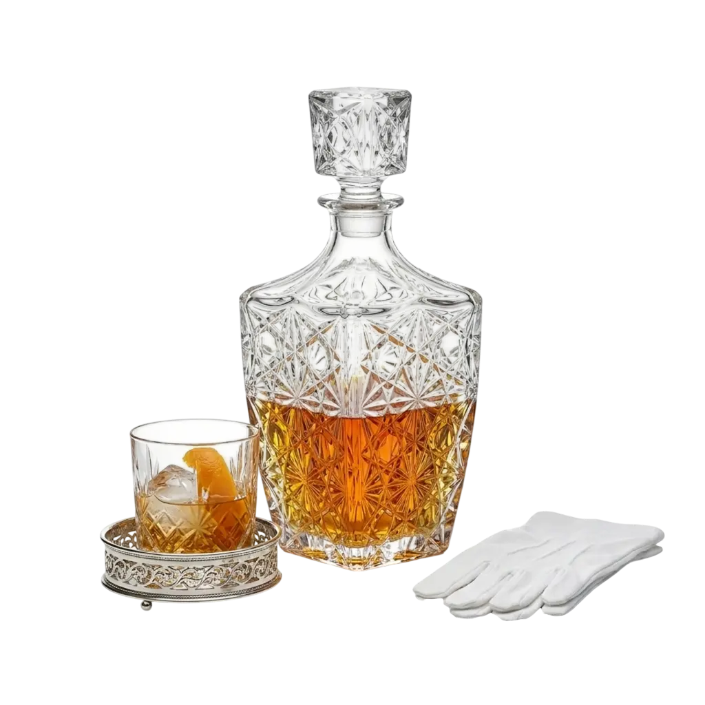 Bormioli Rocco Dedalo 780ml Whiskey Decanter Made in Italy