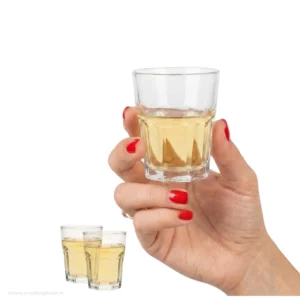 Nadir Figueiredo Bristol shot glasses 60 ml set for vodka tequila and liquor serving