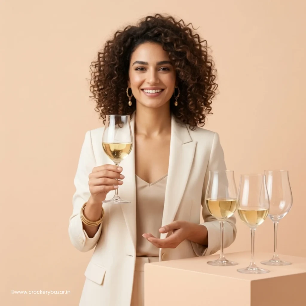 Bormioli Rocco Riserva wine glasses set on elegant large stem