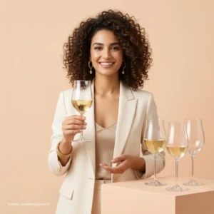 Bormioli Rocco Riserva wine glasses set on elegant large stem