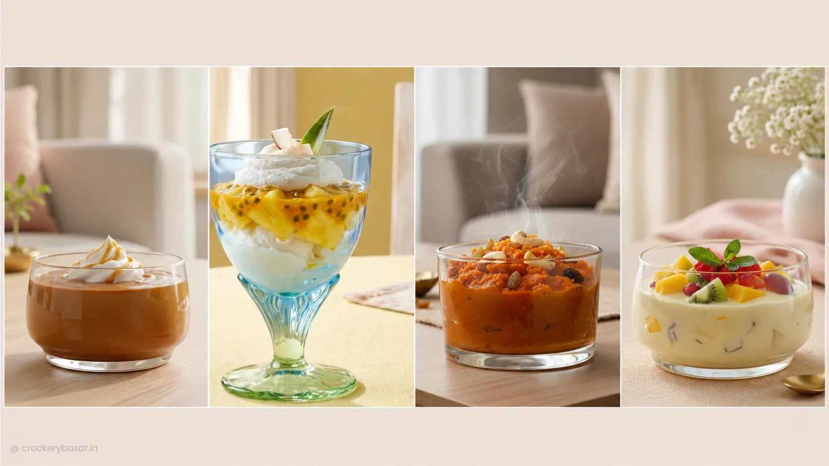 Creative Ways to Serve Snacks and Desserts in Elegant Glass Bowls