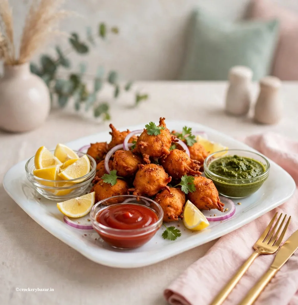 Fish Amritsari Punjabi fish pakora served with chutney in homemade recipes series